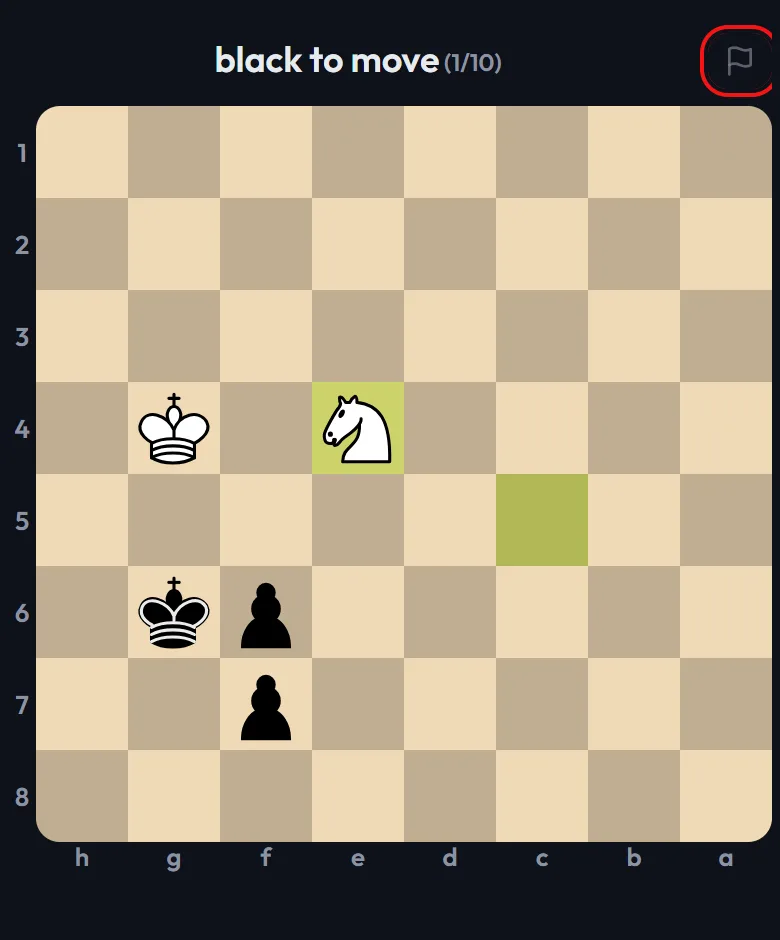 A puzzle on the board
